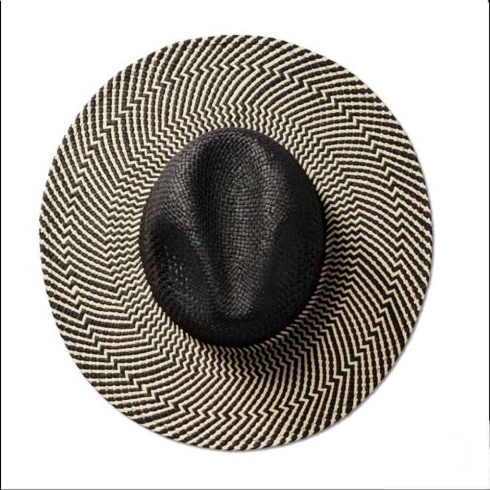 NWT Tabitha Brown x Target black and natural straw hat - Picture 3 of 5